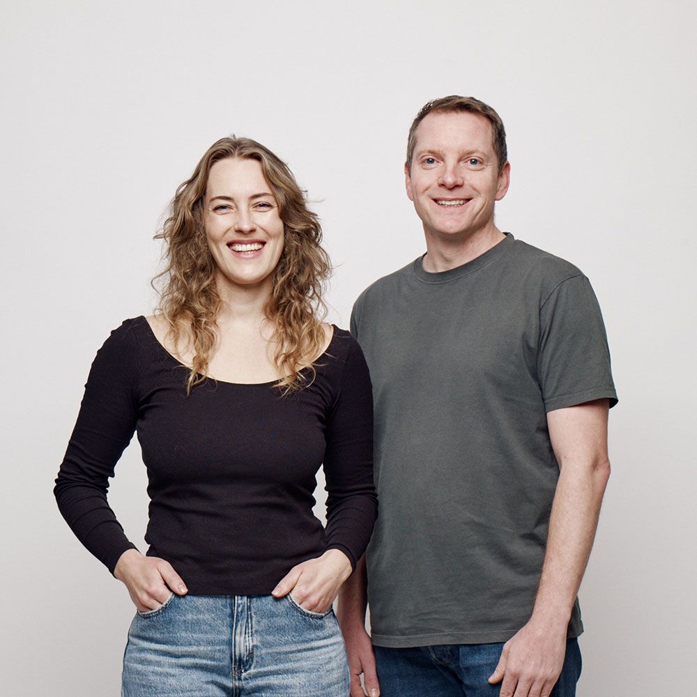 Anna und Timo, die Gründer von ovolution