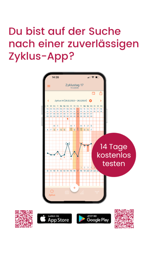 mockup der app/ cta-webseite-zyklus-app
